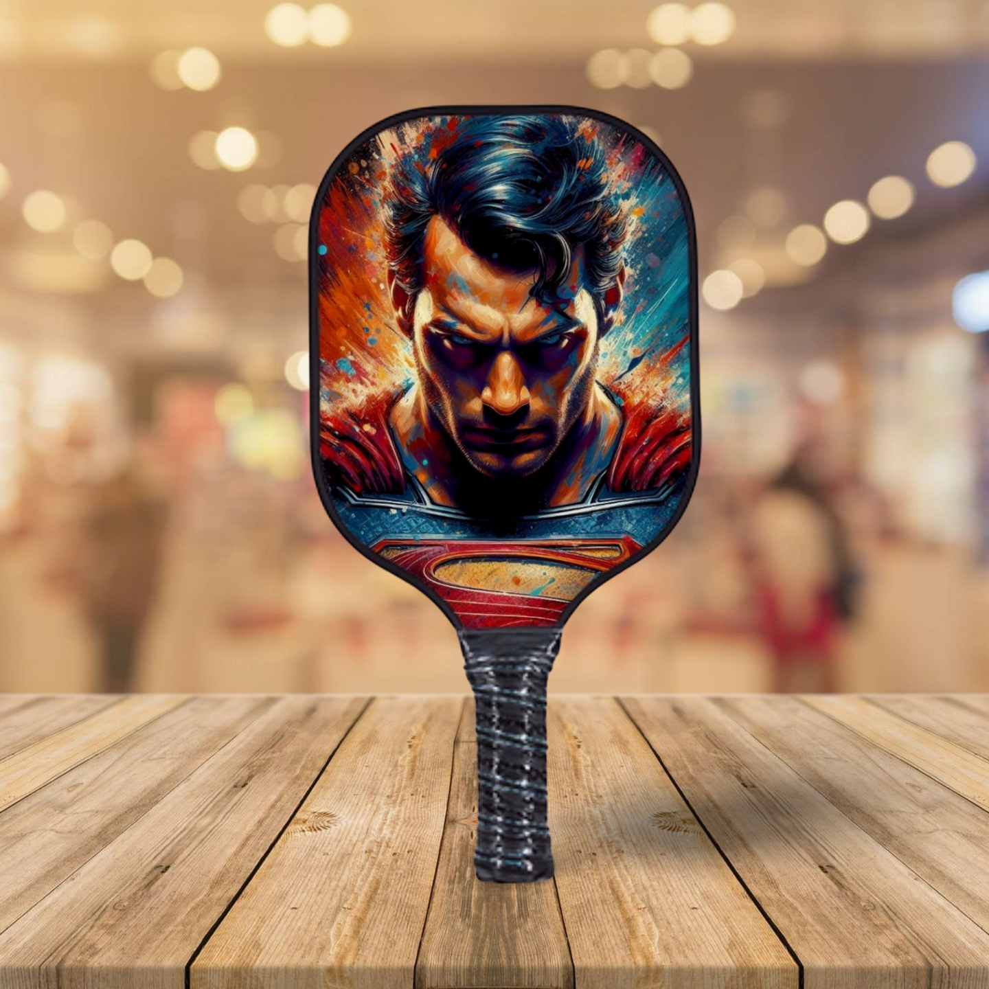 Man of Steel - Superman - Splash Edition - Pickleball Paddle