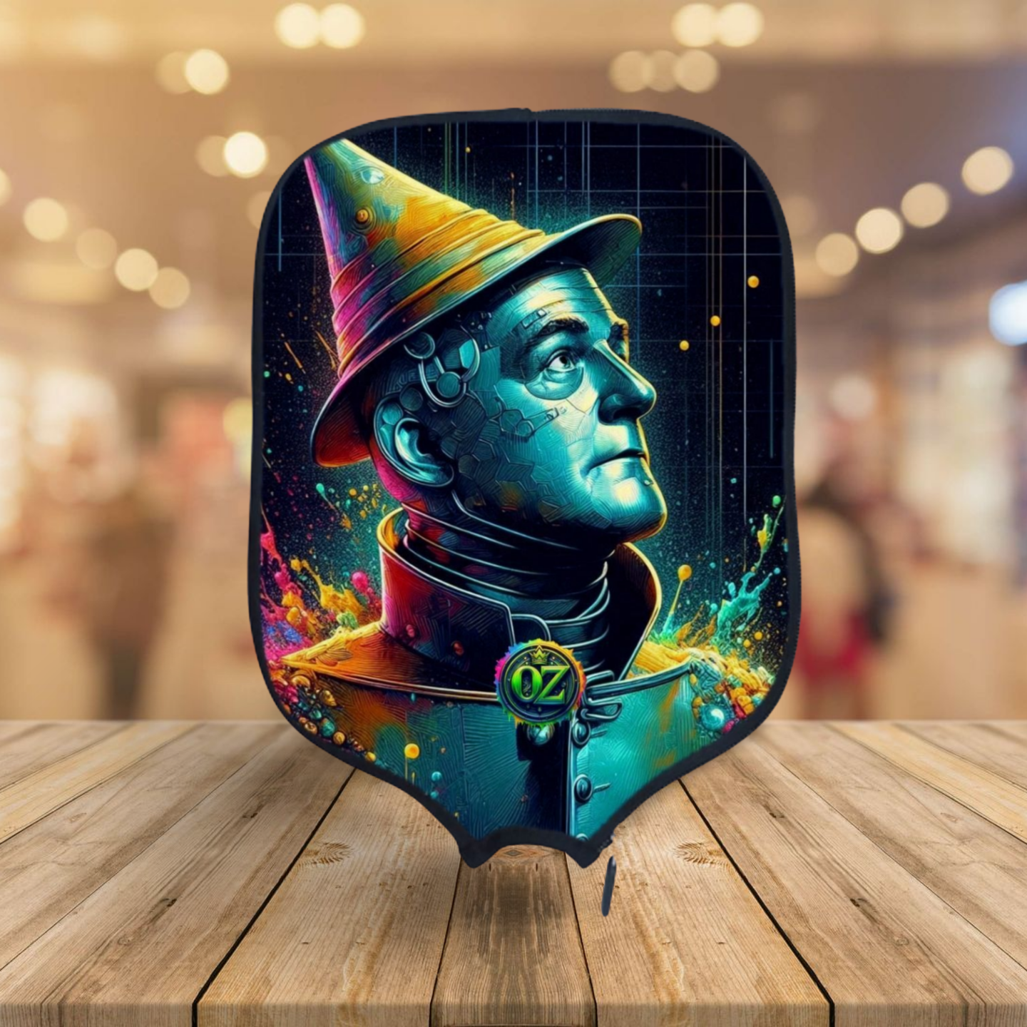 Wizard of Oz - Tin Man - Pickleball Paddle Cover