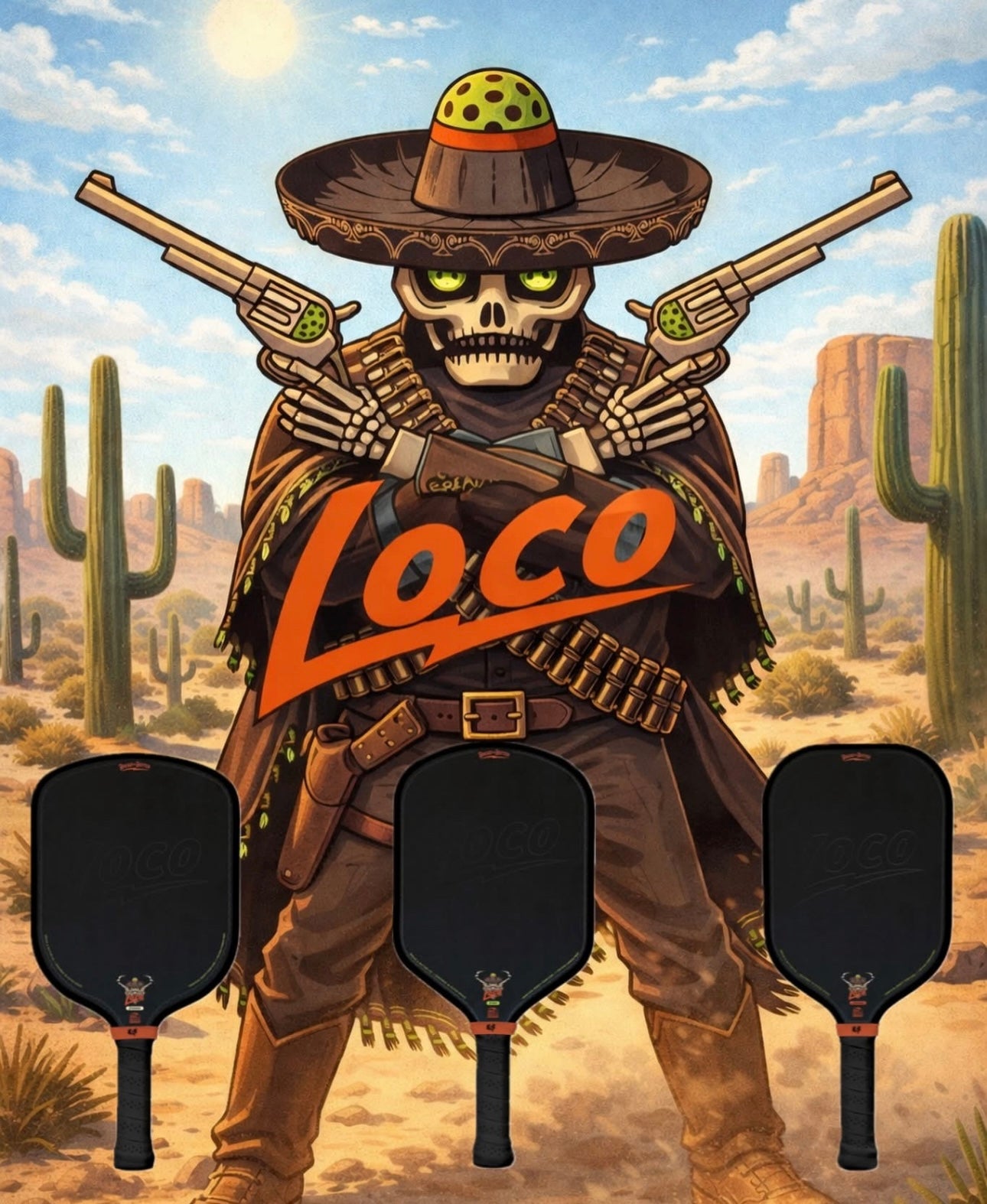 Bread & Butter Loco 16mm - Hybrid - Pickleball Paddle