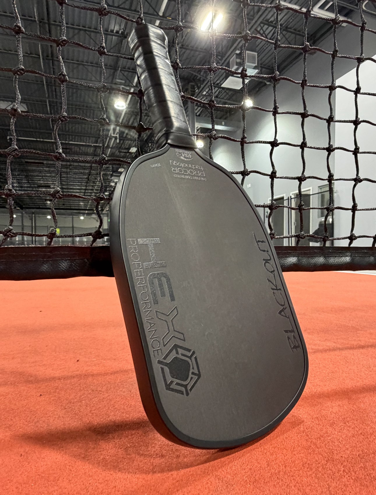 HEX Pro Performance BLACKOUT Pickleball Paddle with PROCOR Technology 16mm