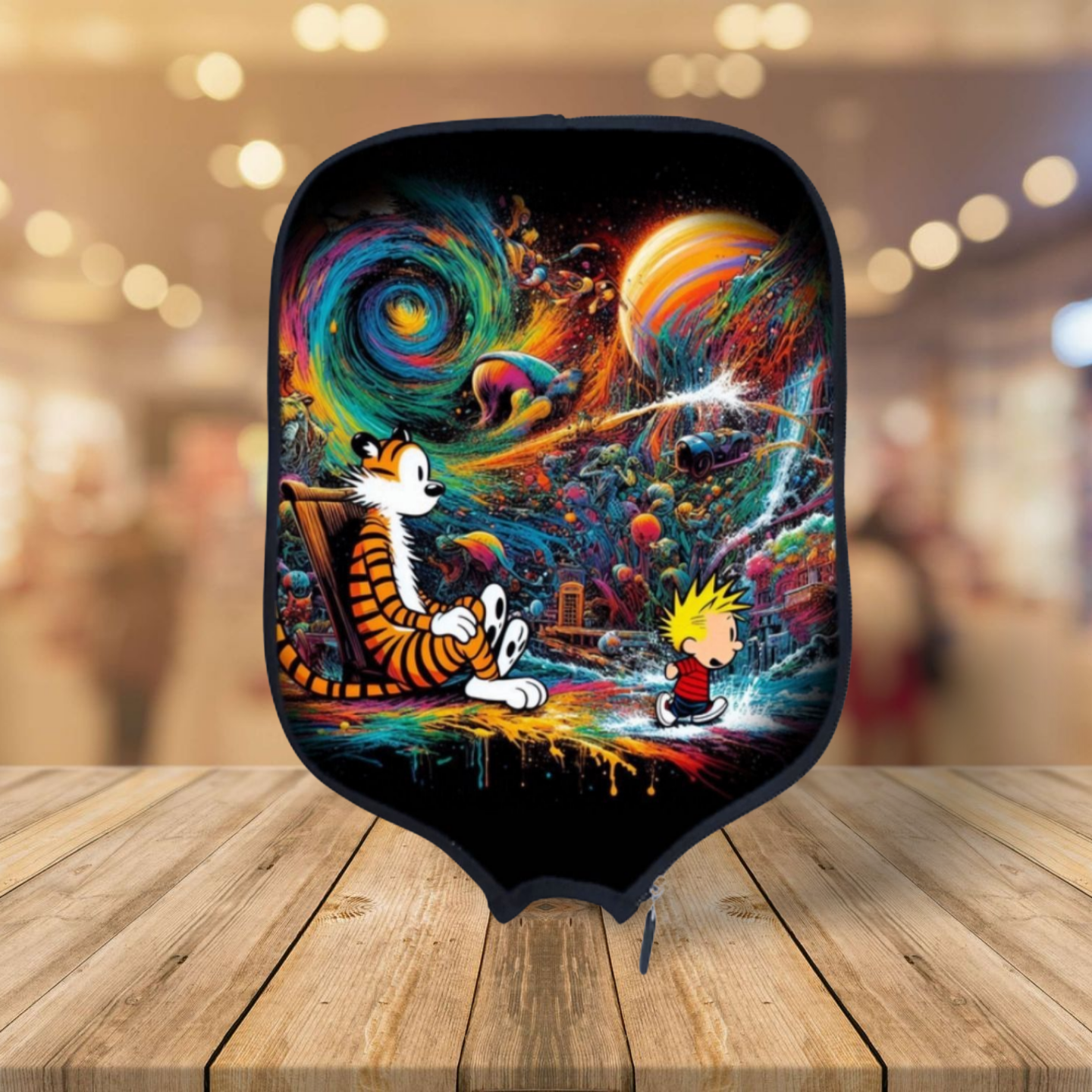 Calvin & Hobbies - Pickleball Paddle Cover