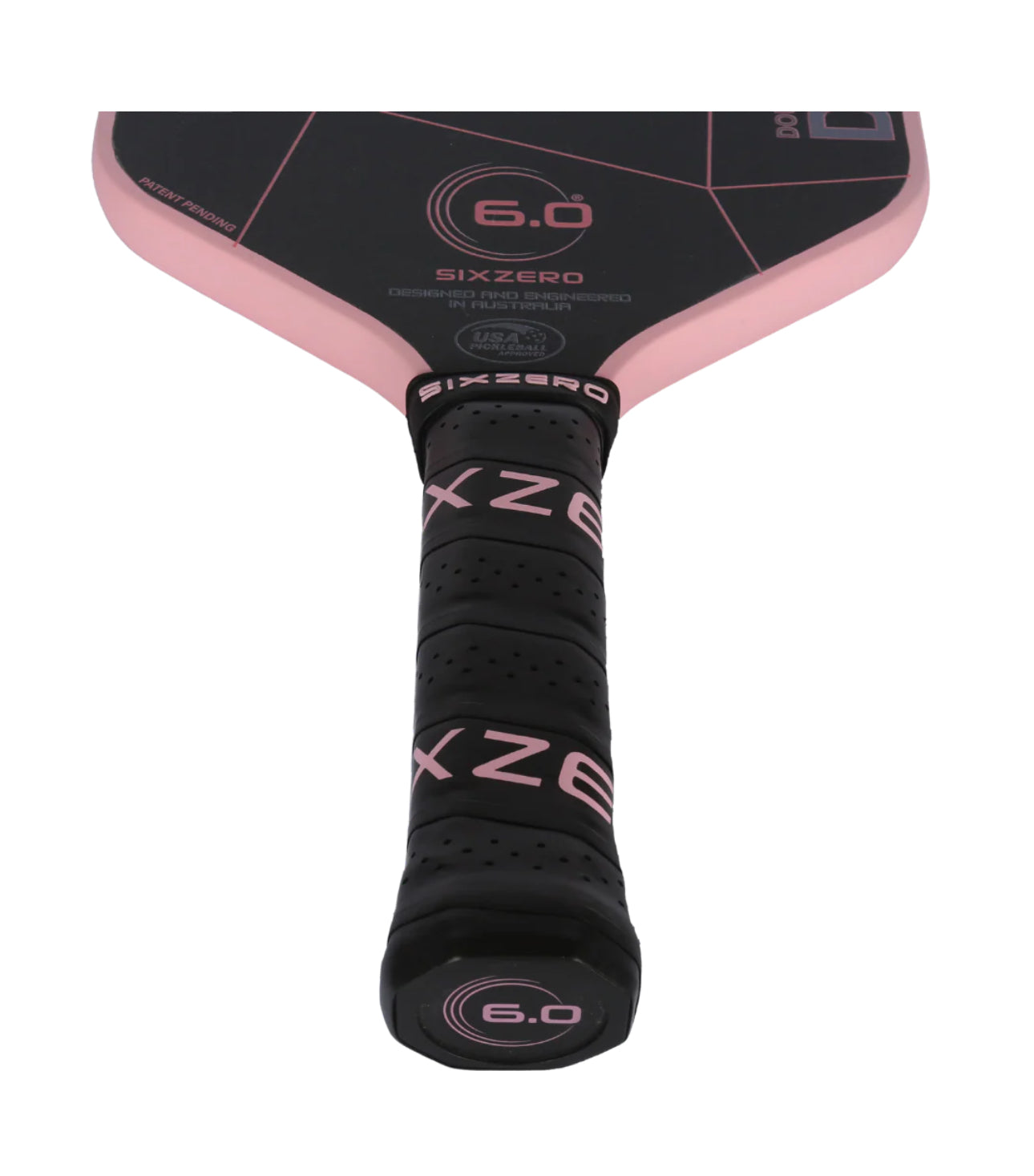 6.0 Six Zero Infinity Edgeless Double Black Diamond Control 16MM Pickleball Paddle