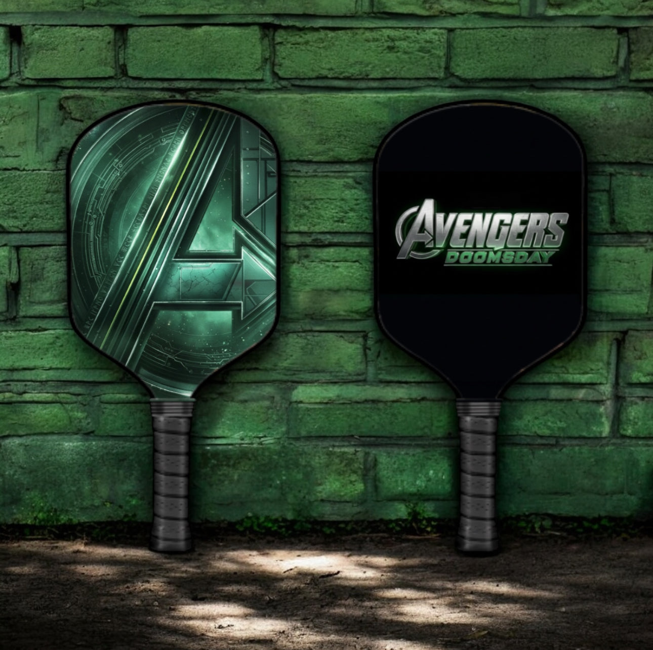 Avengers Doomsday Emblem Pickleball Paddle