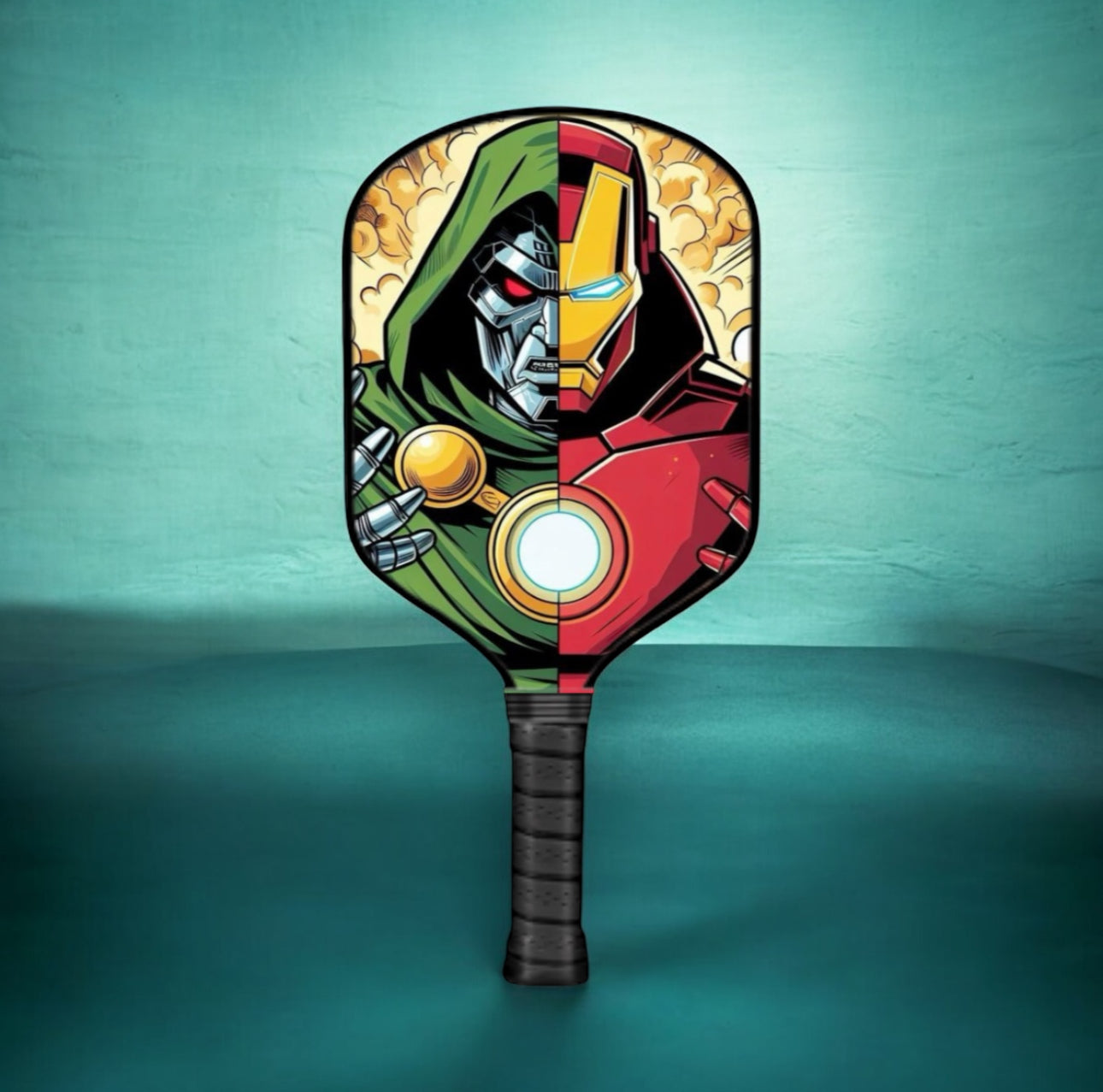 Avengers Dr. Doom/Ironman Classic - Pickleball Paddle
