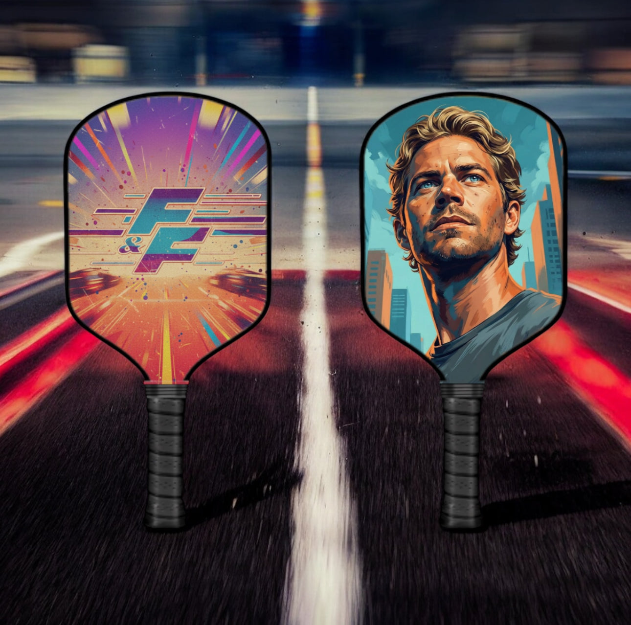 Fast and Furious - Brian O'Conner - Pickleball Paddle