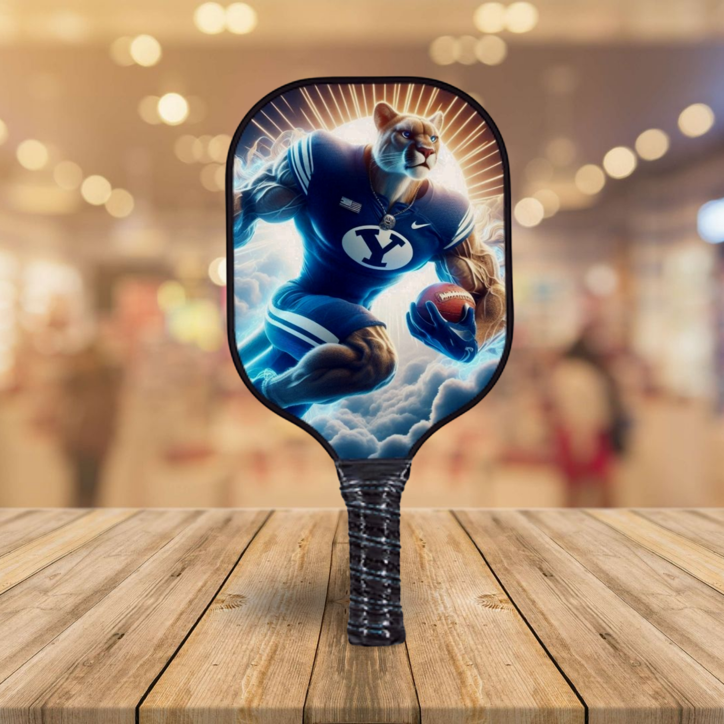 BYU - Brigham Young Football - Pickleball Paddle