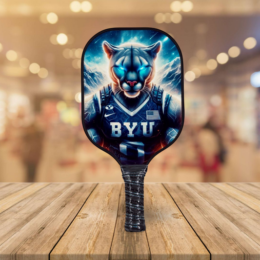 BYU - Brigham Young Football - Pickleball Paddle