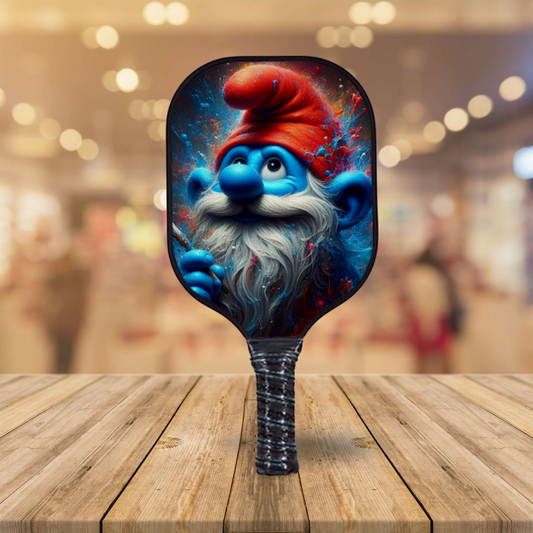 Papa Smurf - Pickleball Paddle