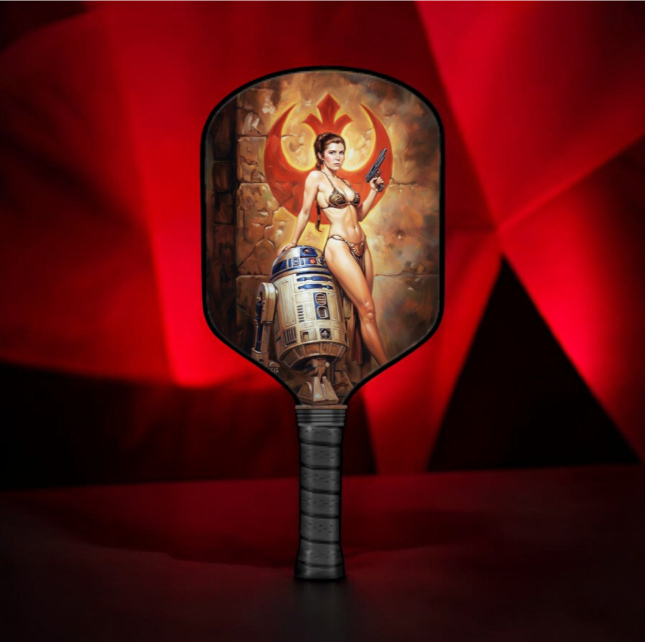 Star Wars - Special Edition Princess Leia & R2D2 - Pickleball Paddle