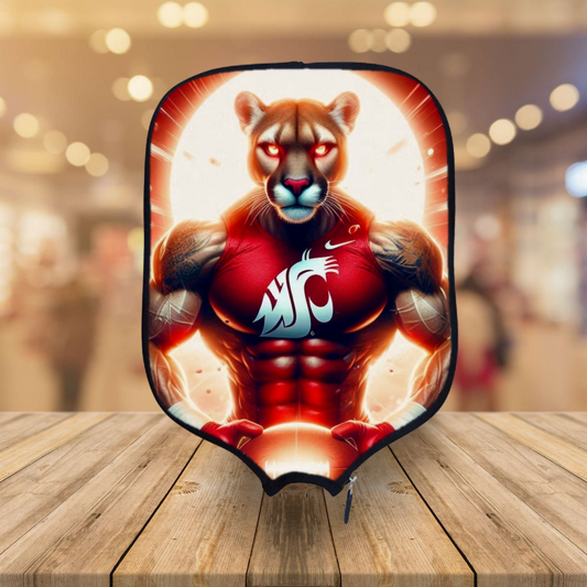 Washington State Cougers - Pickleball Paddle Cover