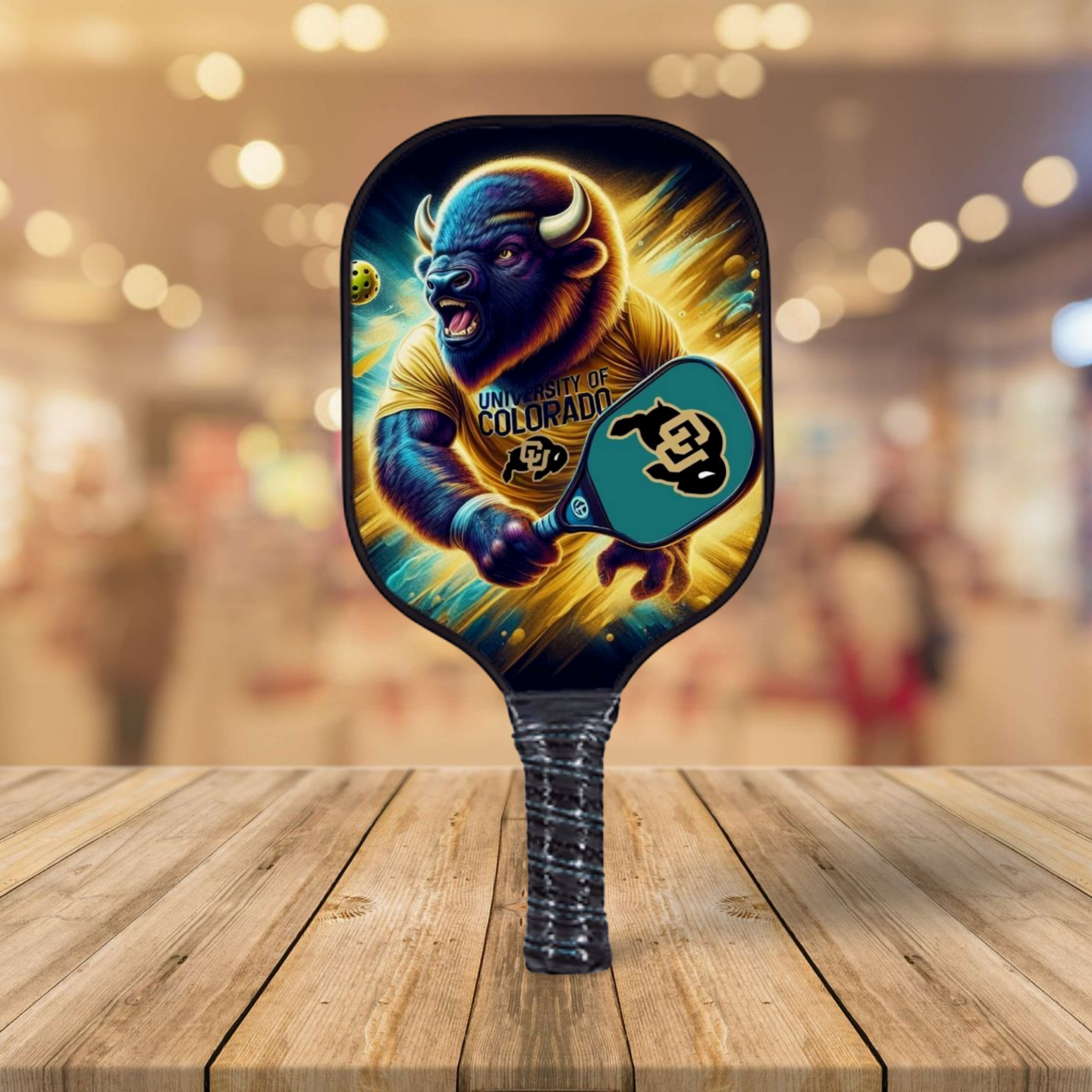 Colorado Buffaloes Picklerballer - Pickleball Paddle