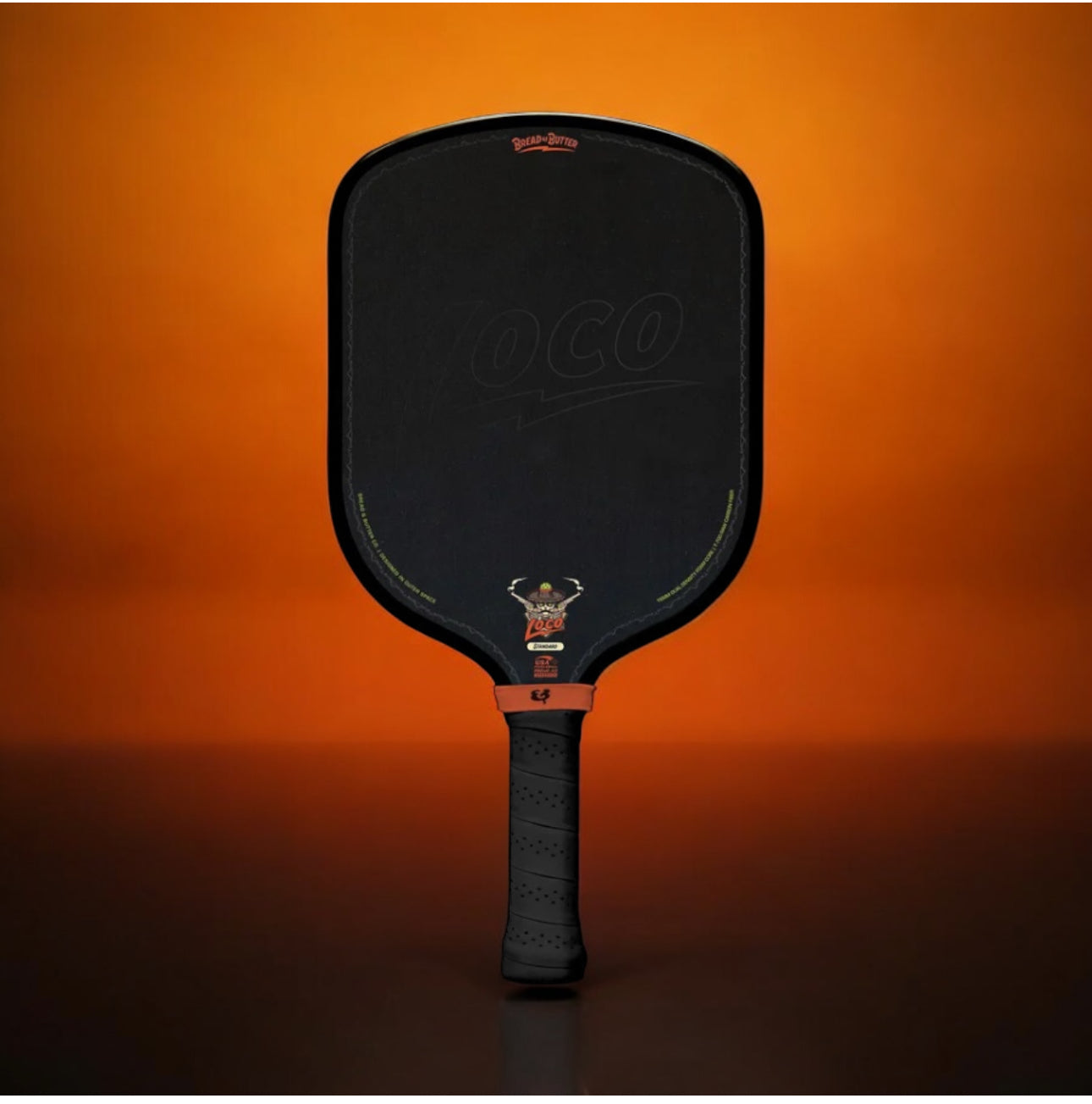 Bread & Butter LOCO Black  16mm Standard Pickleball Paddle