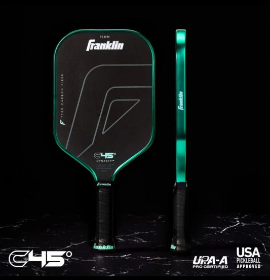 Franklin C45° Carbon Fiber Paddle Series Mint Pickleball Paddle