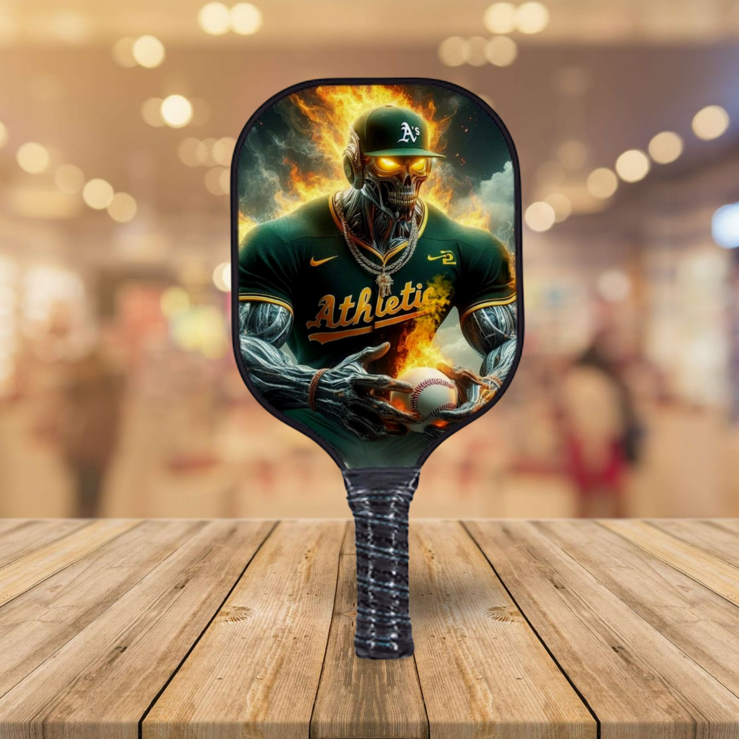 Oakland Athletics - MLB - Pickleball Paddle