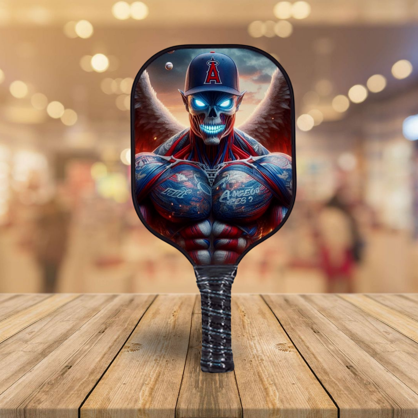 Los Angeles - Angels - MLB - Pickleball Paddle