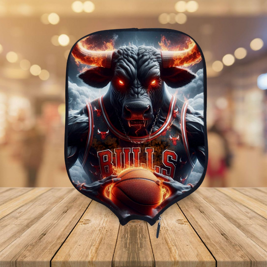 Chicago Bulls - NBA Basketball - Pickleball Paddle Cover