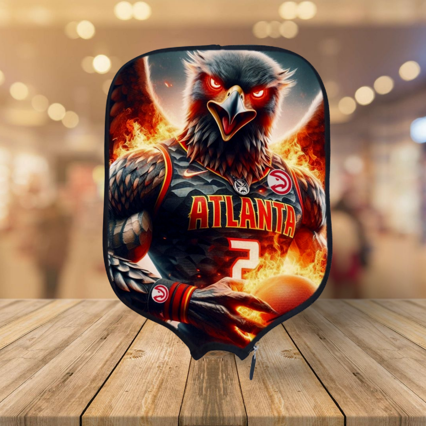 Atlanta Hawks - NBA Basketball - Pickleball Paddle Cover
