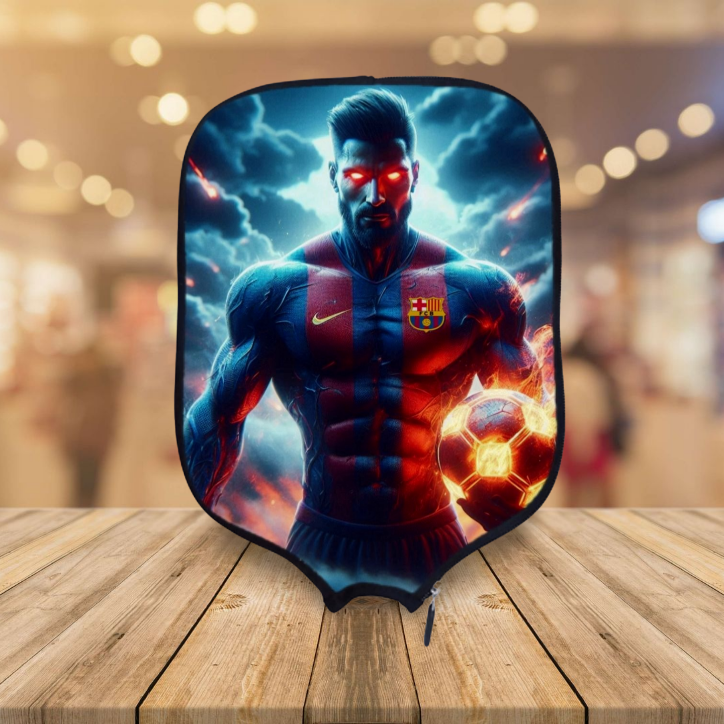 FC Barcelona  - Pickleball Paddle Cover