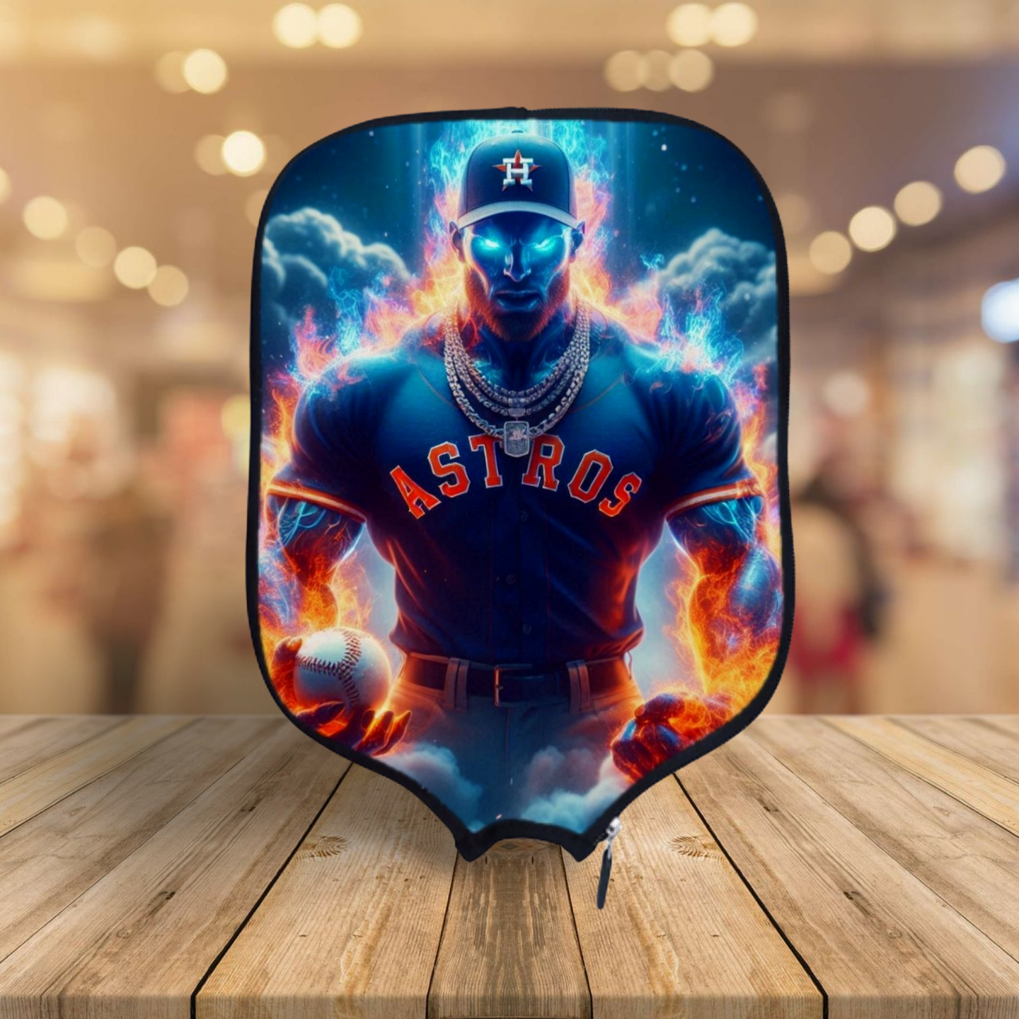Houston Astros - MLB - Pickleball Paddle Cover