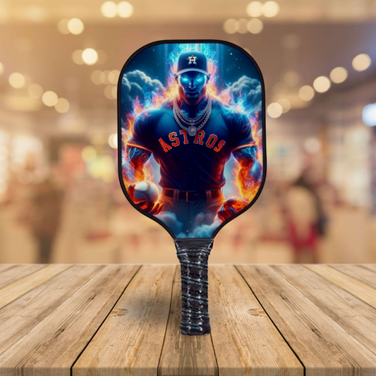 Houston Astros - MLB - Pickleball Paddle