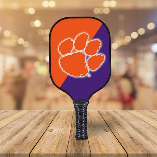 Clemson - Orange/Purple Combo - Pickleball Paddle