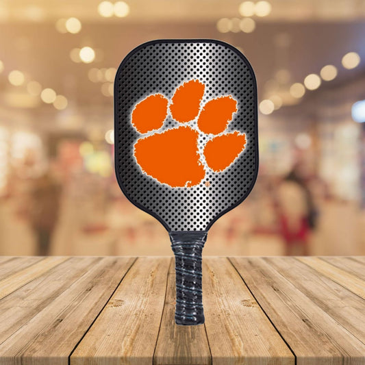 Clemson Black Honeycomb - Pickleball Paddle