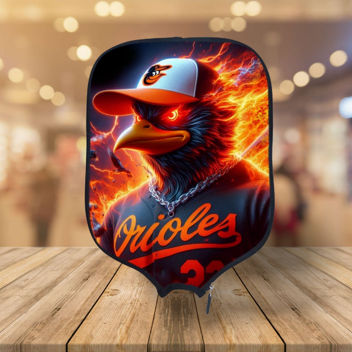 47 Cubierta de paleta Ronin/Tigre blanco Pickleball 