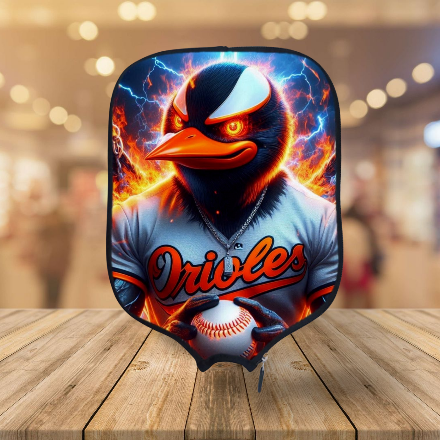 47 Cubierta de paleta Ronin/Tigre blanco Pickleball 