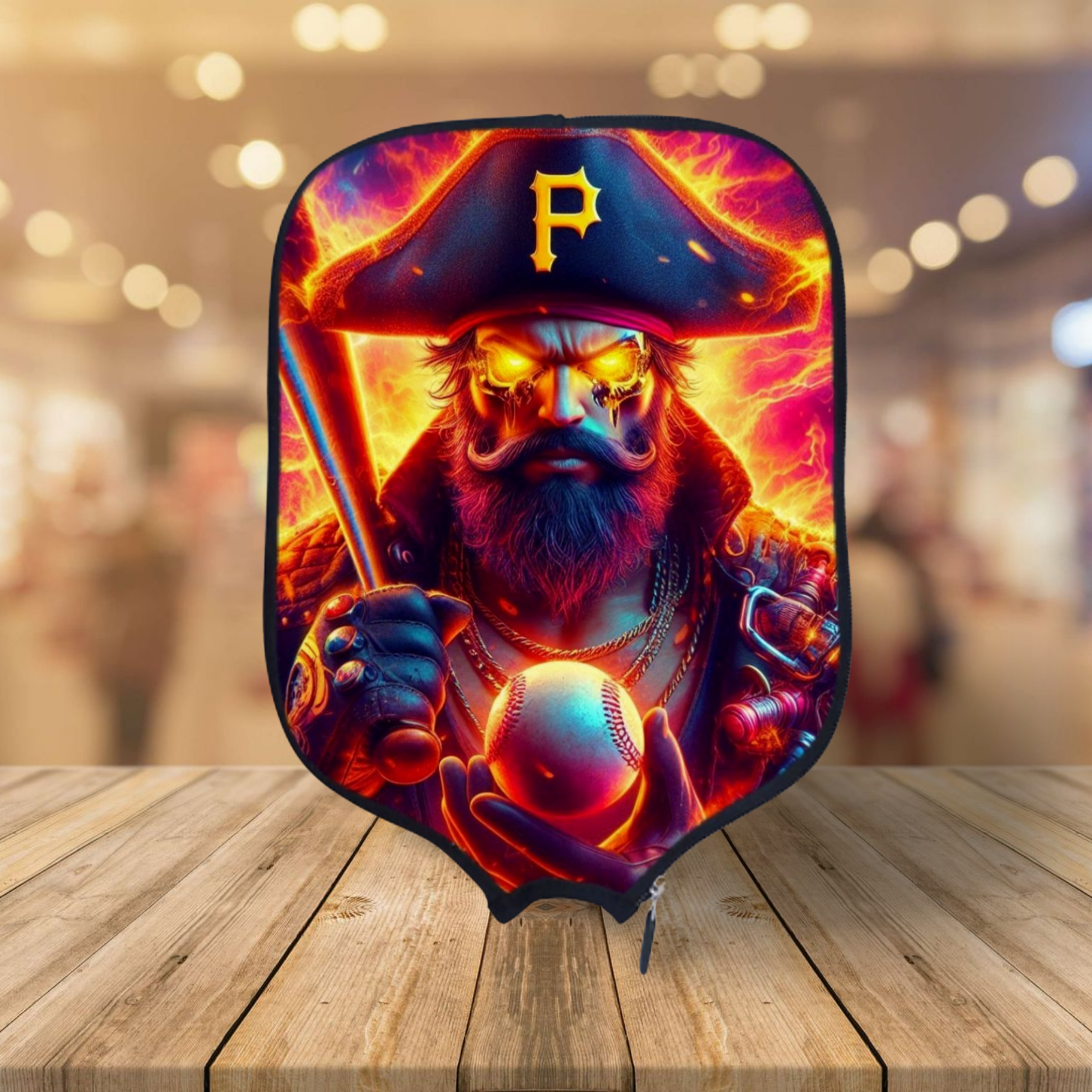 Pittsburgh Pirates - MLB - Pickleball Paddle Cover