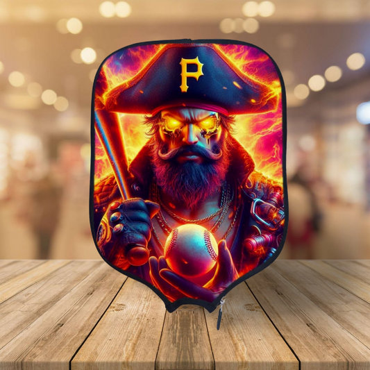 Pittsburgh Pirates - MLB - Pickleball Paddle Cover