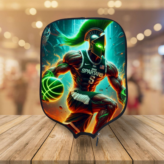 Michigan State - Basketball - Pickleball Paddle Cover