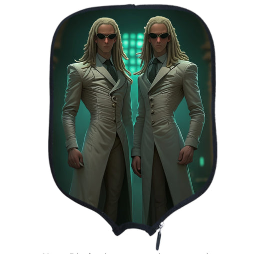 Matrix - The Exile Twins - Pickleball Paddle Cover