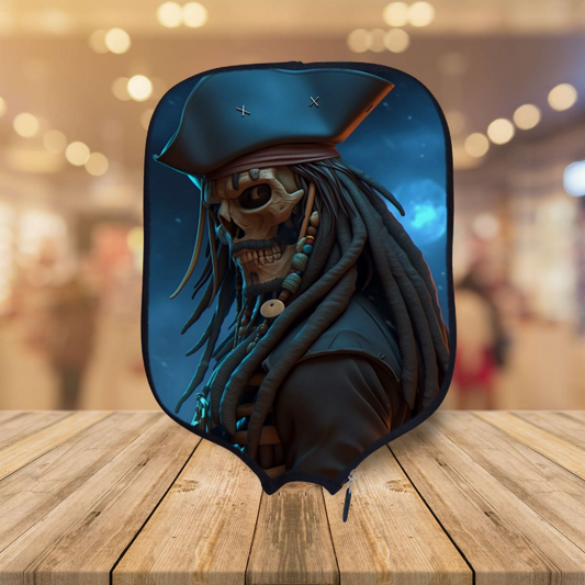 Pirates Of The Caribbean  - Jack Sparrow - Aztec Curse  - Pickleball Paddle Cover