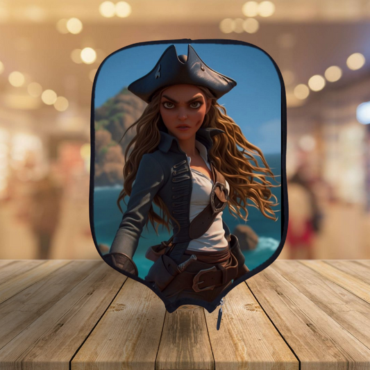 Pirates Of The Caribbean  - Elizabeth Swann - Pickleball Paddle Cover