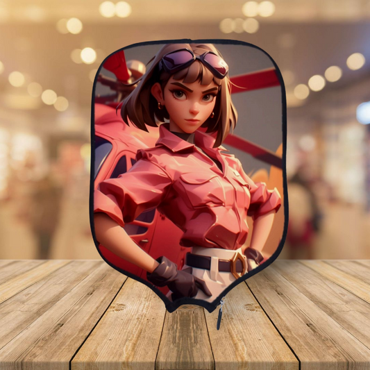 Speed Racer - Trixie - Pickleball Paddle Cover