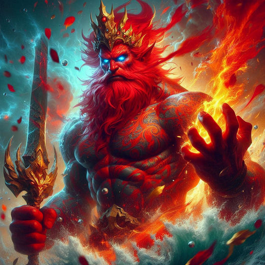 The Legend of Si-Te-Cah - King Borredi - Ready To Hang  Canvas Hi-Res Wall Artwork