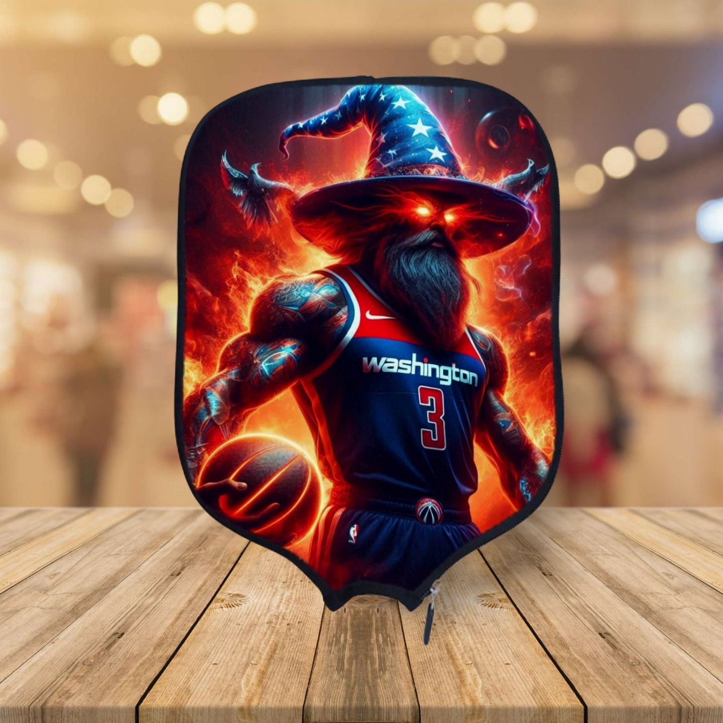 Washington Wizards - NBA- Pickleball Paddle Cover