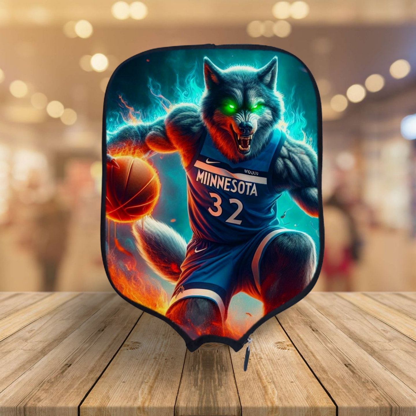 Minnesota Timberwolves - NBA- Pickleball Paddle Cover