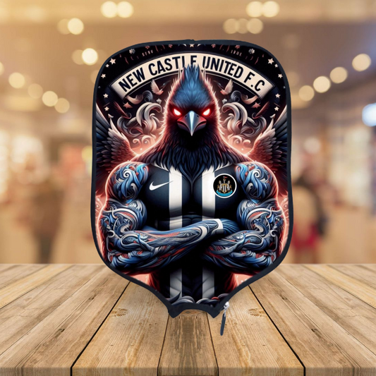 New Castle United F.C. - Monty  - Pickleball Paddle Cover