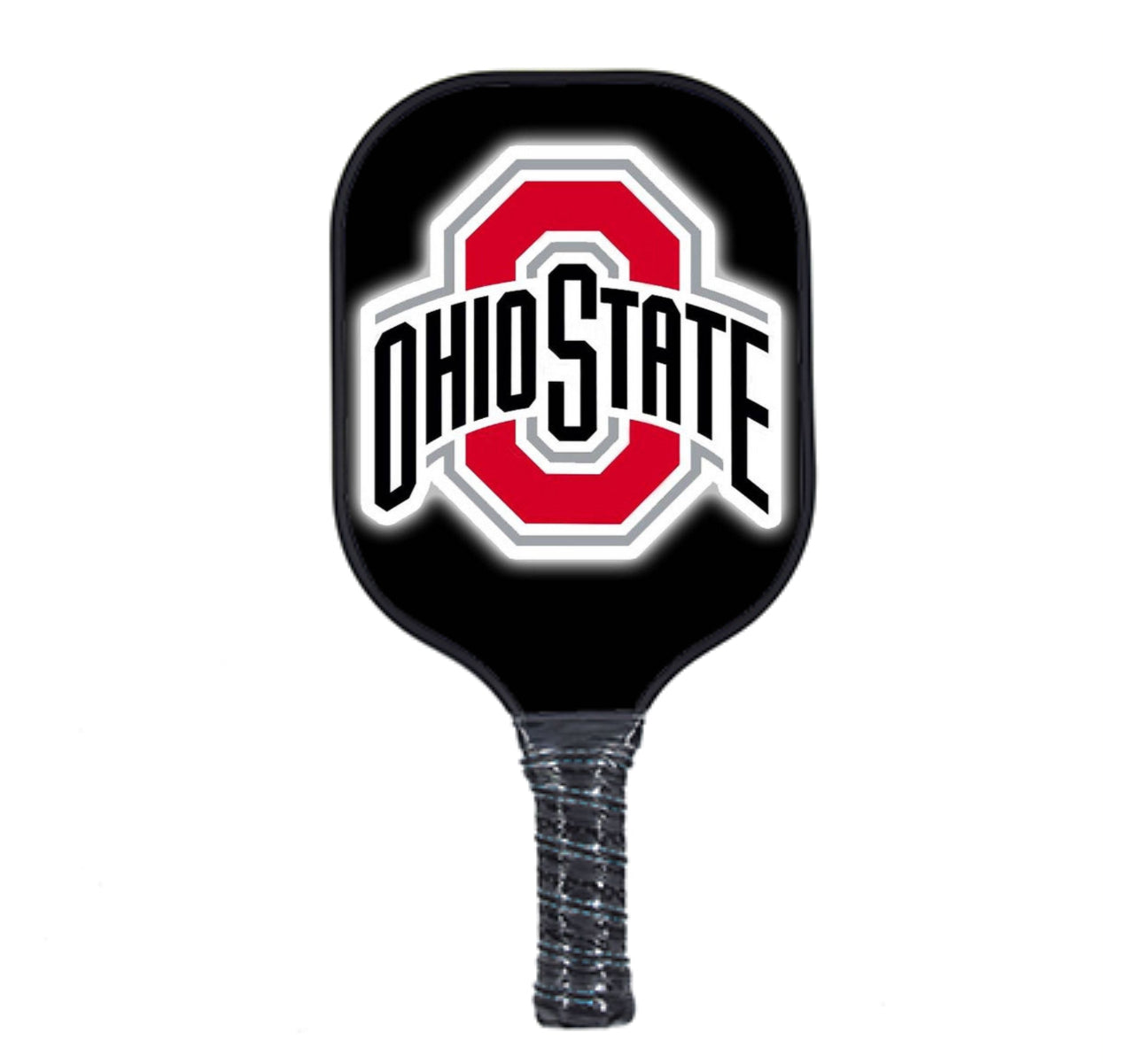 Ohio State - Black - Pickleball Paddle