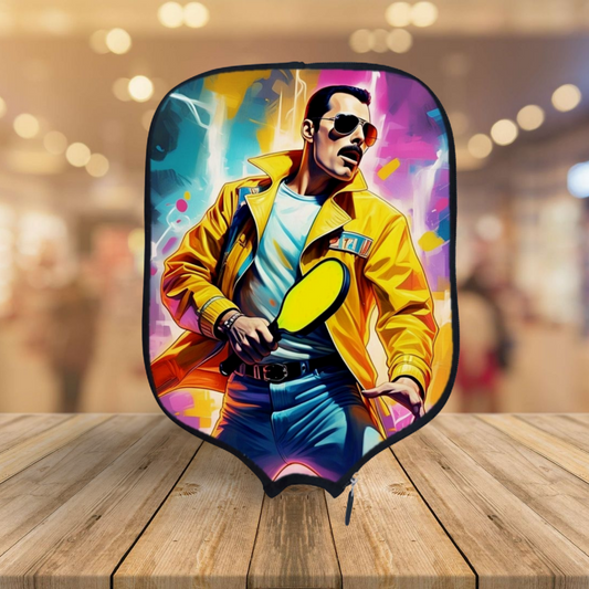 Freddy Mercury - Music Series - Pickleball Paddle Cover
