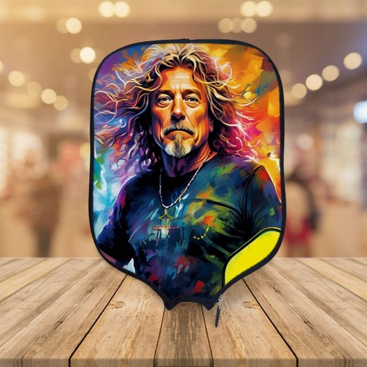 Robert Plant - Led Zepplin - Pickleball Paddle Cover