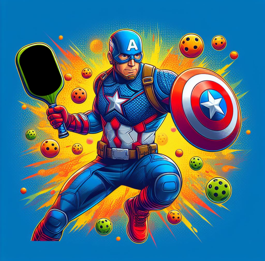 "Captain America - Glass Hi-Res Wall Artwork