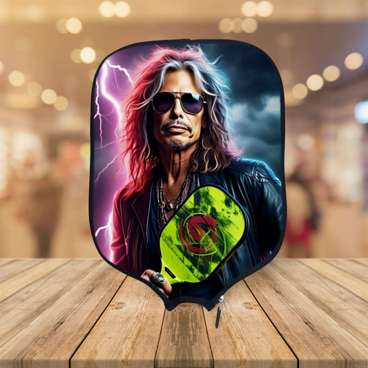 Aerosmith - Steven Tyler - Pickleball Paddle Cover