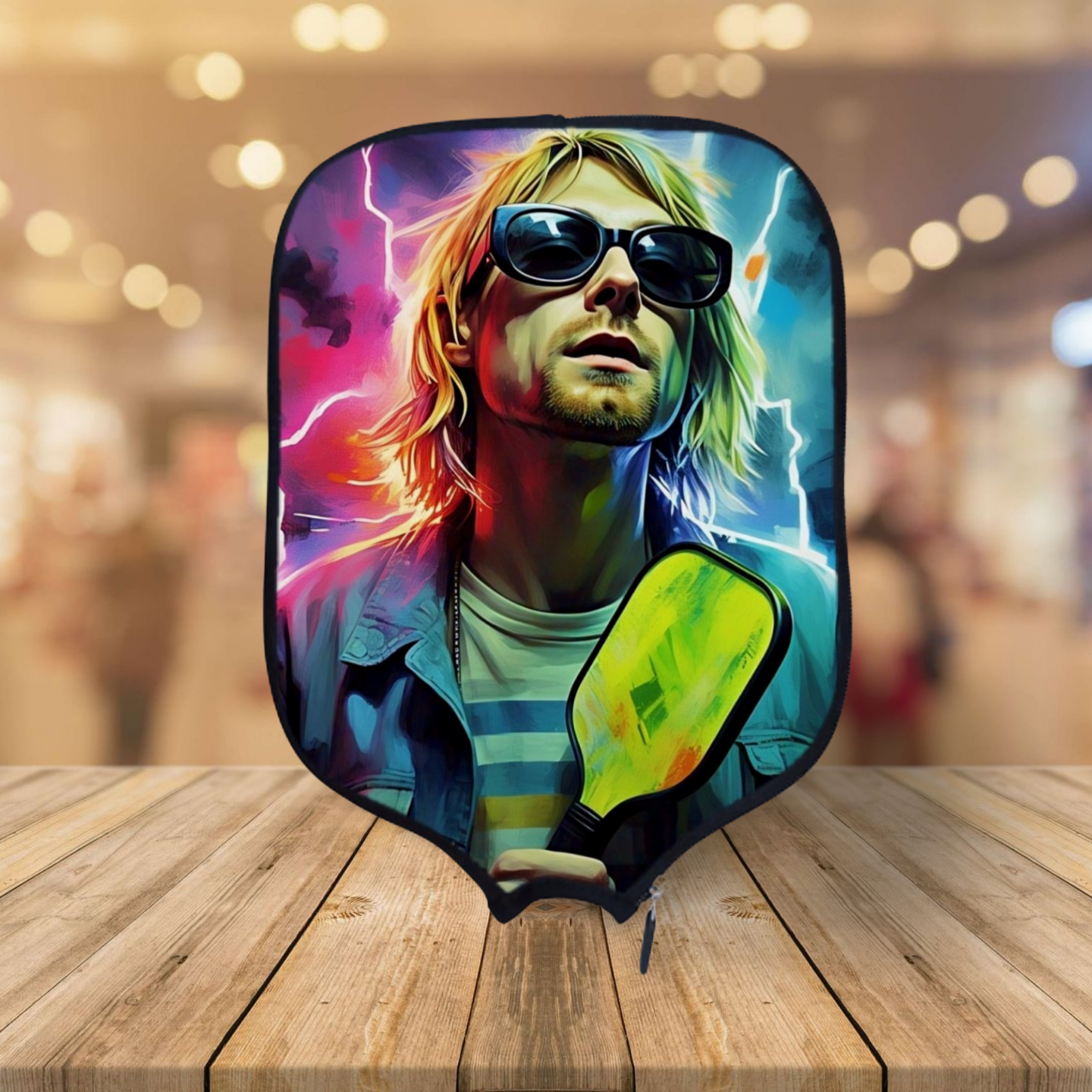 Kurt Cobain - Music Series - Pickleball Paddle Cover