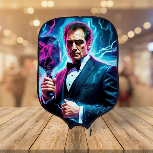 James Bond - Timothy Dalton - Pickleball Paddle Cover