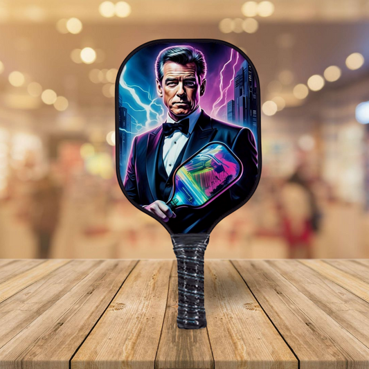 James Bond - Pierce Brosnan - Pickleball Paddle