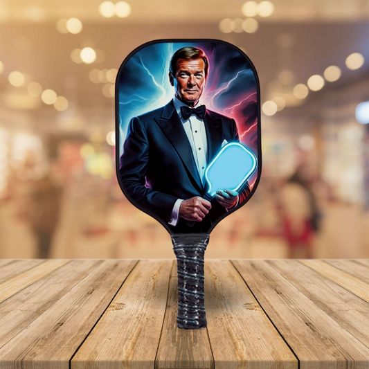James Bond - Roger Moore - Pickleball Paddle