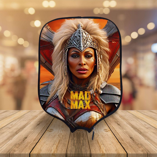 Mad Max - Aunty Entity - Beyond Thunderdome - Pickleball Paddle Cover