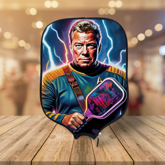 Captain Kirk - Star Trek - Pickleball Paddle Cover